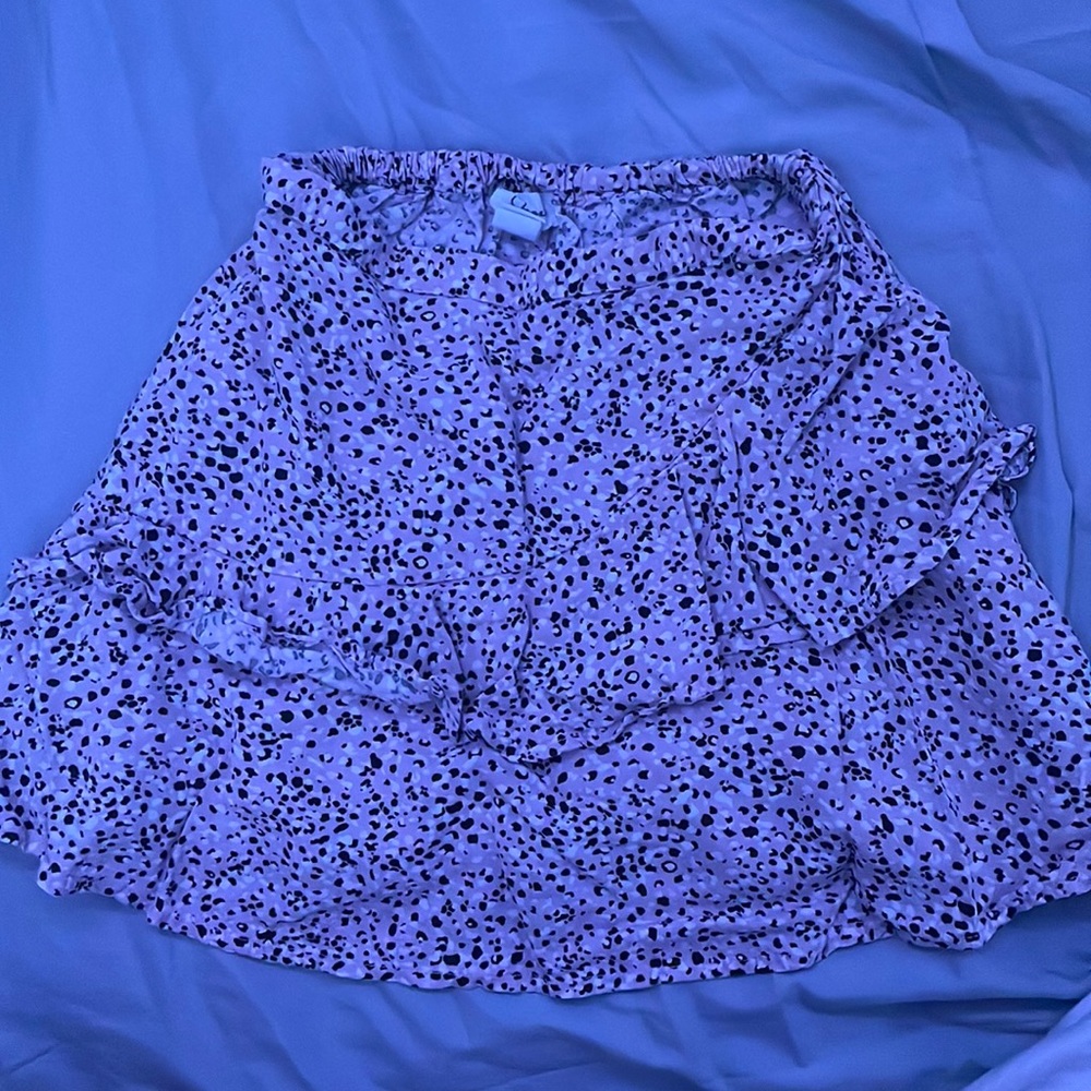 Mini flow skirt